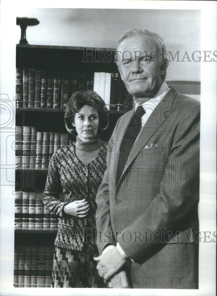 1972, Vera Miles Actress Andrew Duggan Actor- RSA60103 - Historic Images