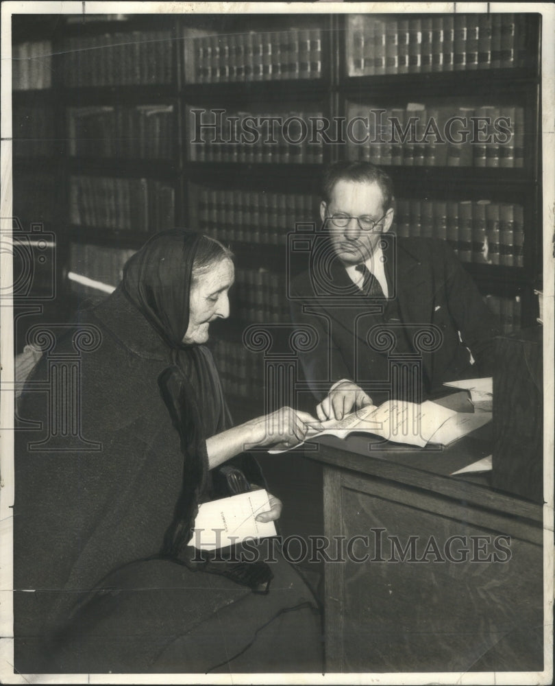 1936 Press Photo Carmell Attorney United Charities- RSA60123- Historic Images