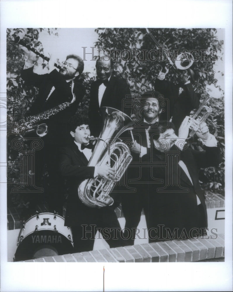 Press Photo Dukes Dixieland Paramount Art Aurora Musical- RSA60225 - Historic Images