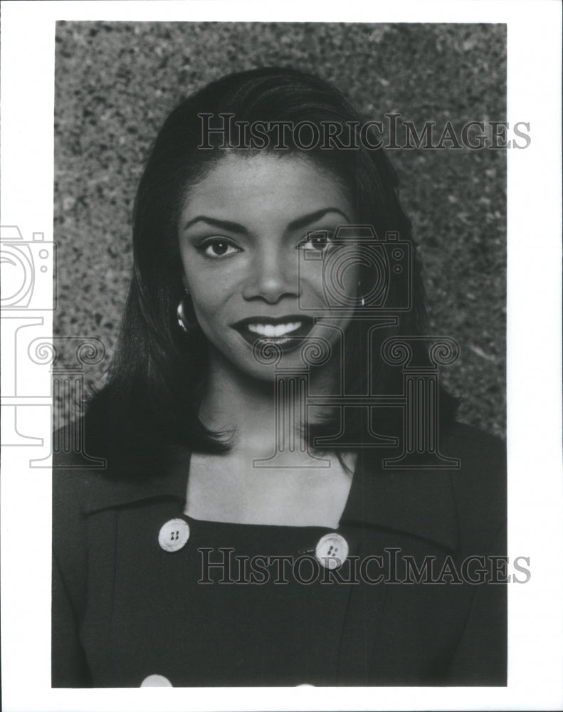 Press Photo Monique Caradine WVON Radio Hosts- RSA60307 - Historic Images