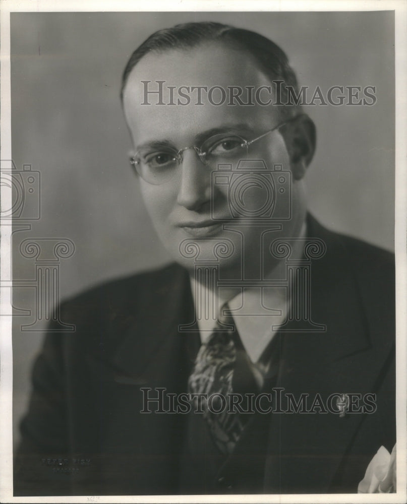 1936 Oscar S Caplan Democratic Candidate Judge Of Municipal Court-Historic Images