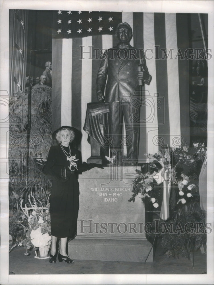 1947 Statue of Sen William E. Borah-Historic Images