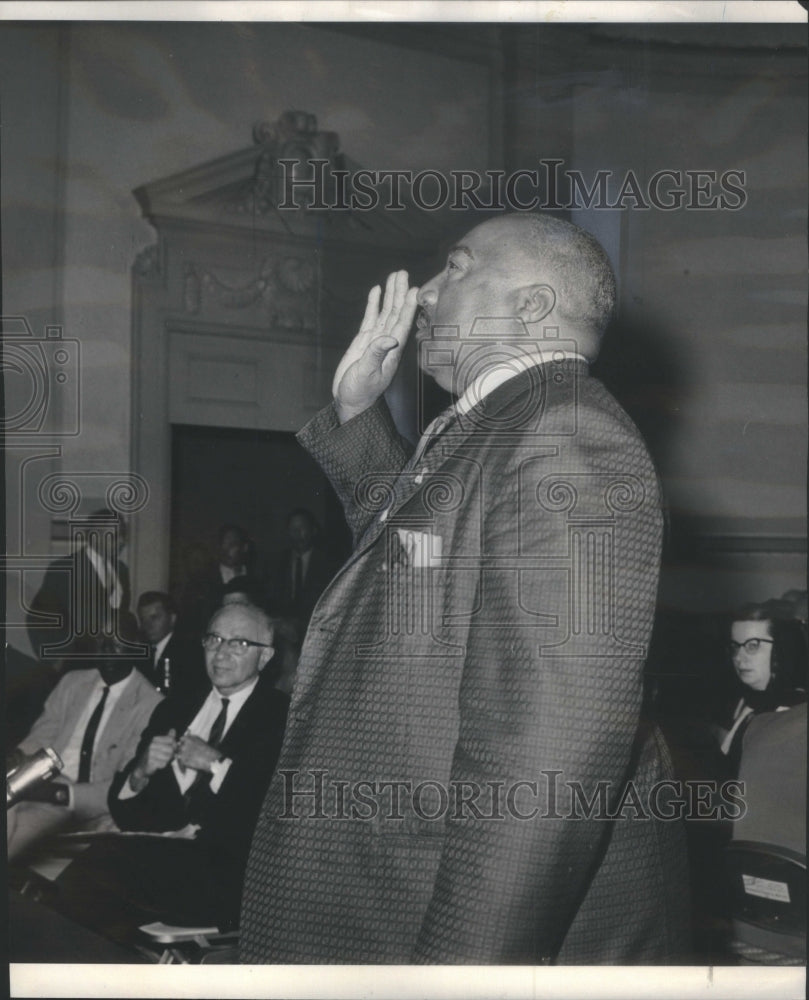 1965 Press Photo Lucius Armstrong Chicago Park District Staff- RSA60561 - Historic Images