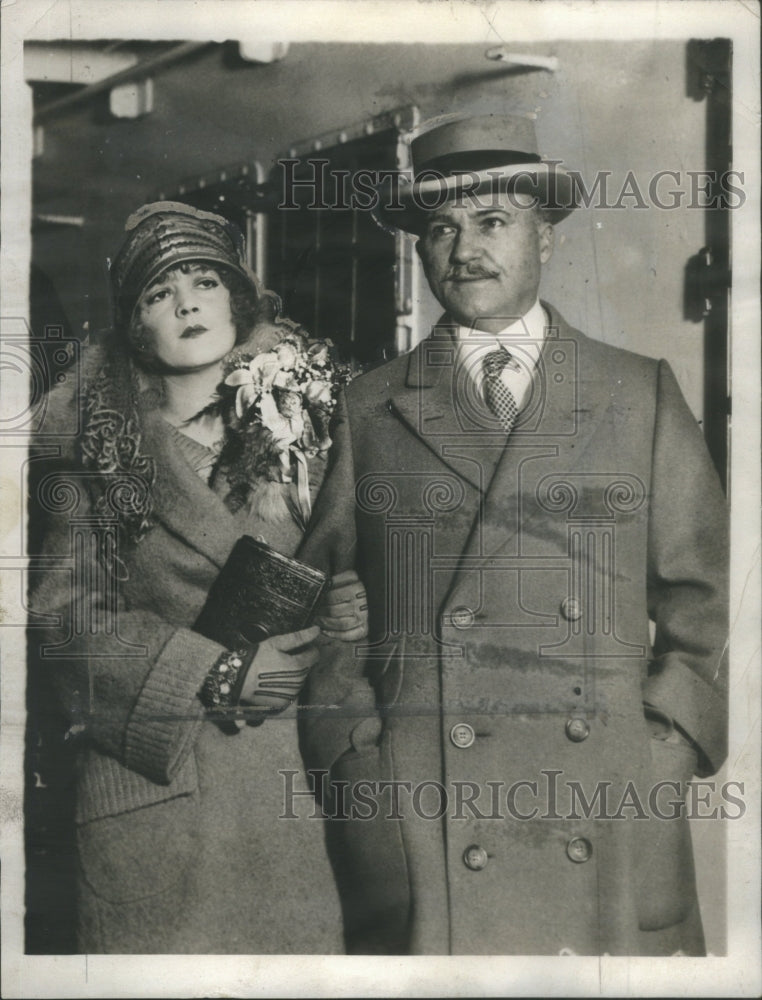 1926 Press Photo C Palmer & E Brewster Alienation Suit- RSA60595 - Historic Images