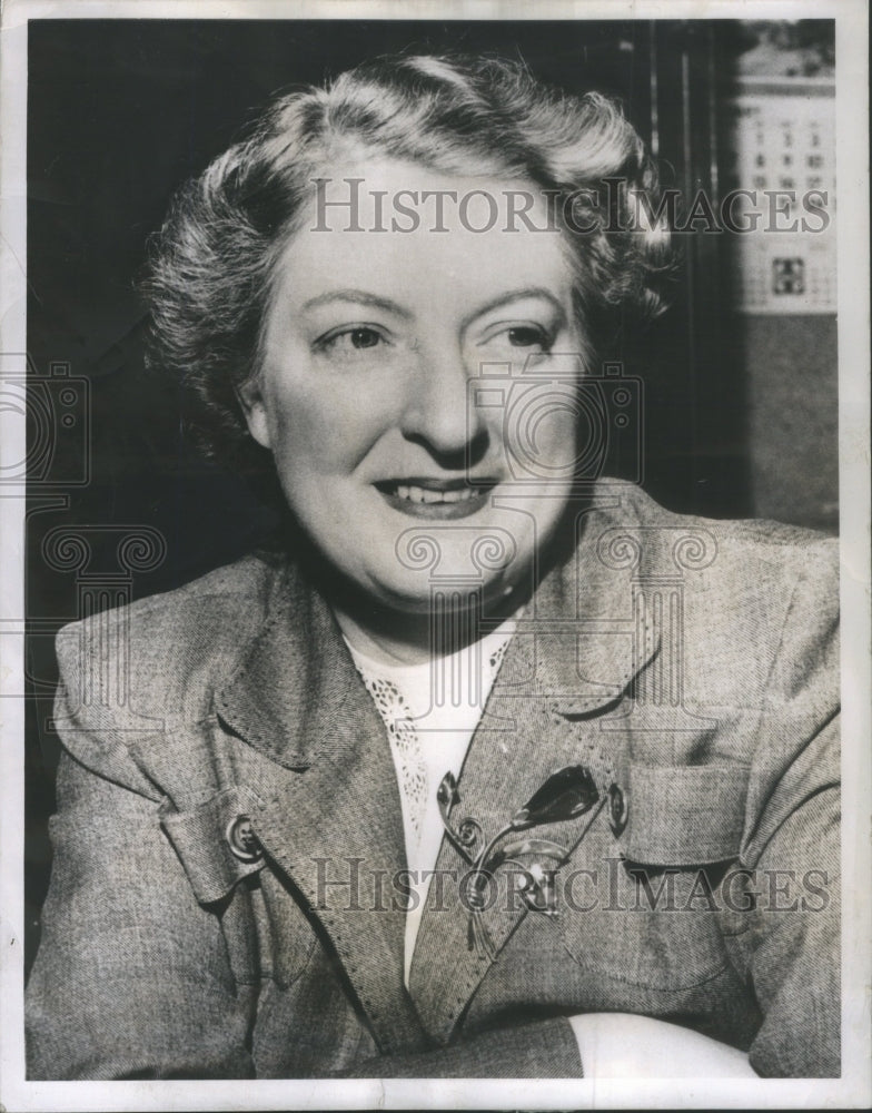 1954, Dwight Reformatory For Women Superintendent Mrs Ruth Biedermann - Historic Images