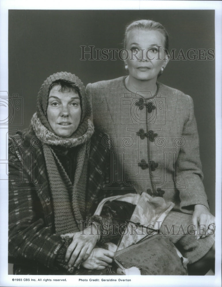 1993, Actors Tyne Daly and Gena Rowlands in &quot;Face of A Stranger&quot; - Historic Images