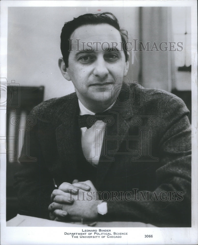 1980 Professor Leonard Binder, Univ. of Chicago - Historic Images