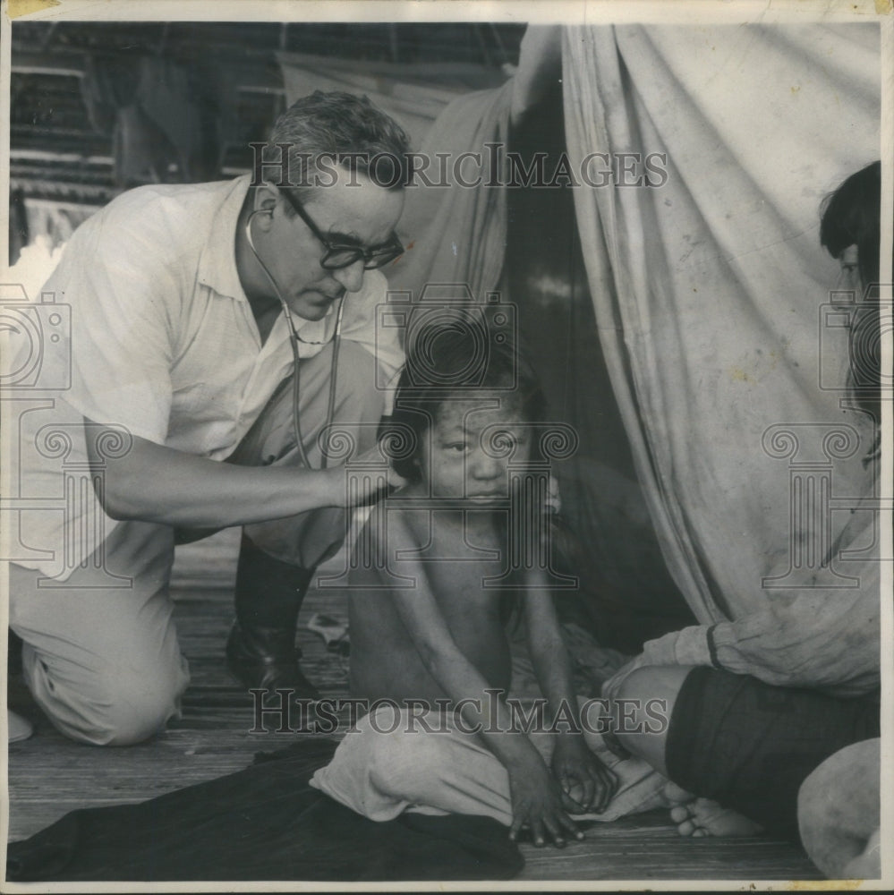 1959 Dr. Binder Listening Stethoscope Child - Historic Images