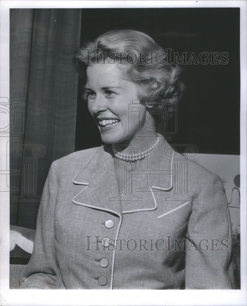 1962 Press Photo Mrs. Cushman Bissell Jr United Charities Luncheon At Art's Club- Historic Images