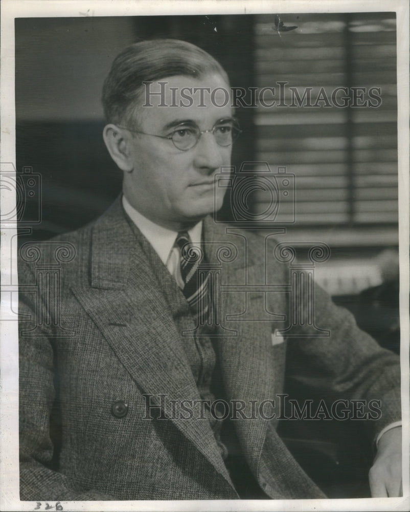 1945 Resignation of Lynn E. Aldrich - Historic Images