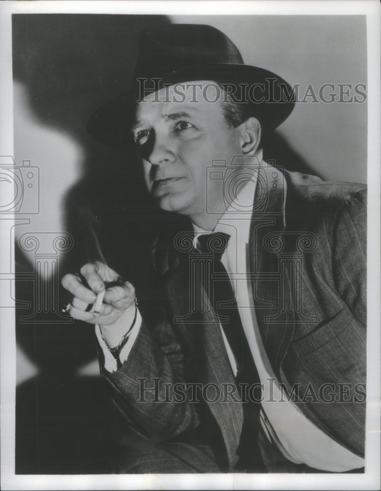 1952, Actor Les Damon Mystery Theatre- RSA61711 - Historic Images