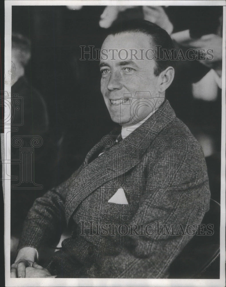 1933 Folke Bernadotte Swedish Diplomat - Historic Images