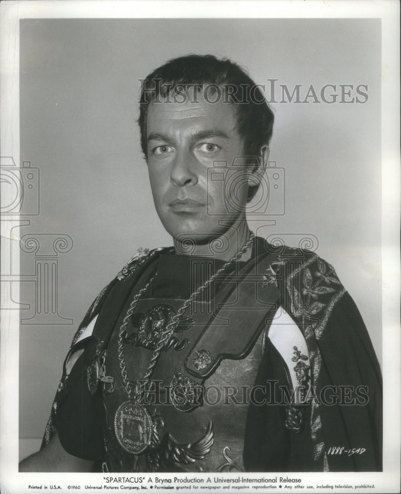 1960, John Dall Plays The Roman General, Glabrus, In &quot;Spartacus&quot; - Historic Images