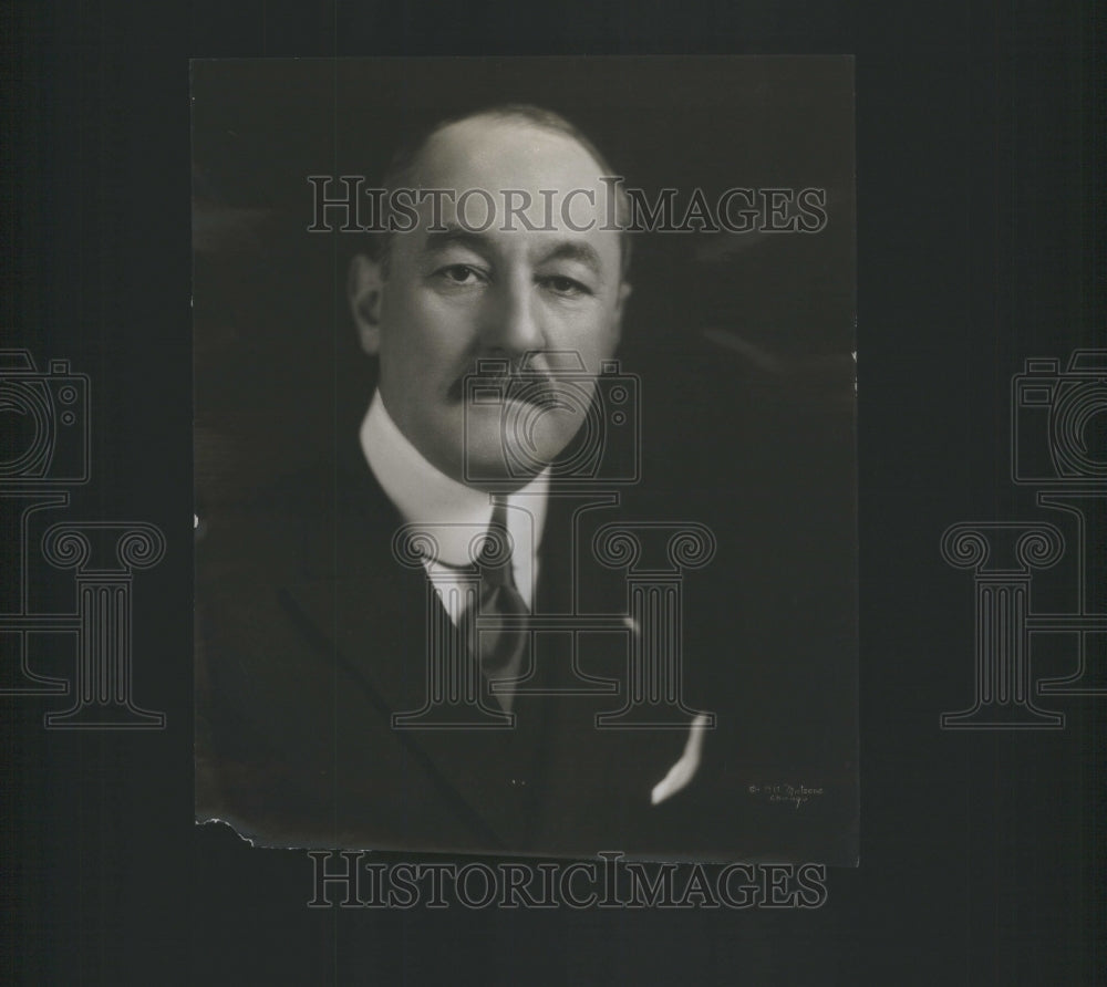 1921 William Carlile Chicago Postmaster Newly Elected Vice President - Historic Images
