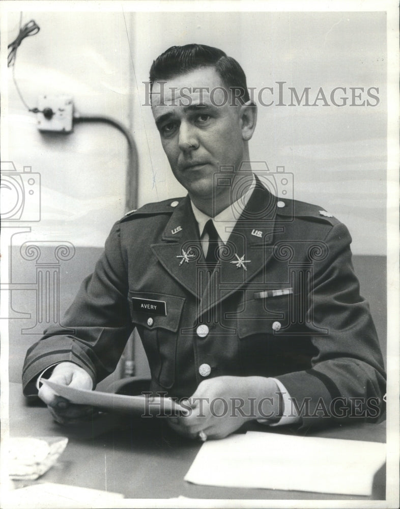 1965 David J Avery Major General Commander Armed Forces Chicago-Historic Images