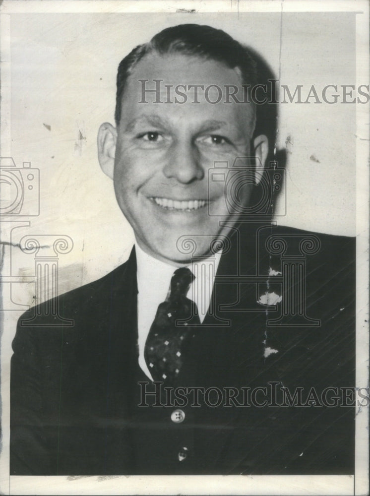1937 John B Kimmel Field Superintendent United States Air Lines - Historic Images