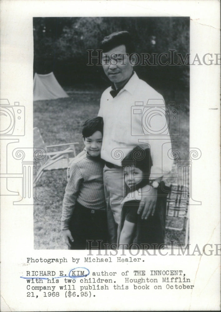 1968, Richard Kim author INNOCENT children Houghton Mifflin company - Historic Images