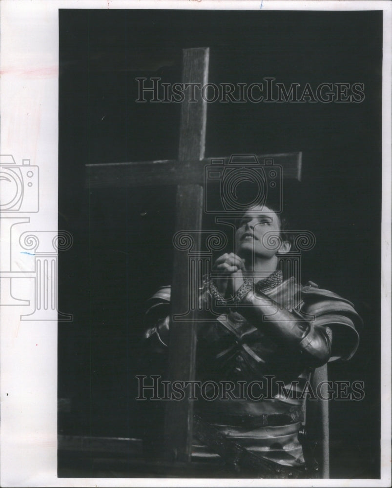 1964 Ellen Greer As Saint Joan - Historic Images