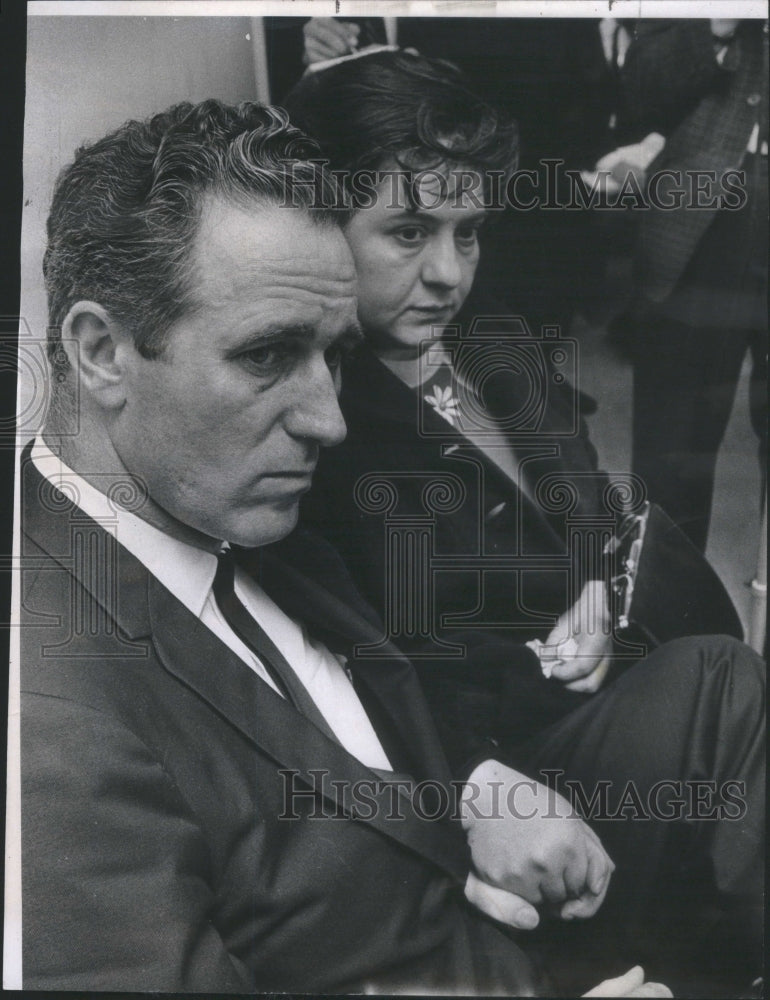 1968 Mr. And Mrs. Johnston Attend Inquest Into Their Newborn&#39;s Death - Historic Images