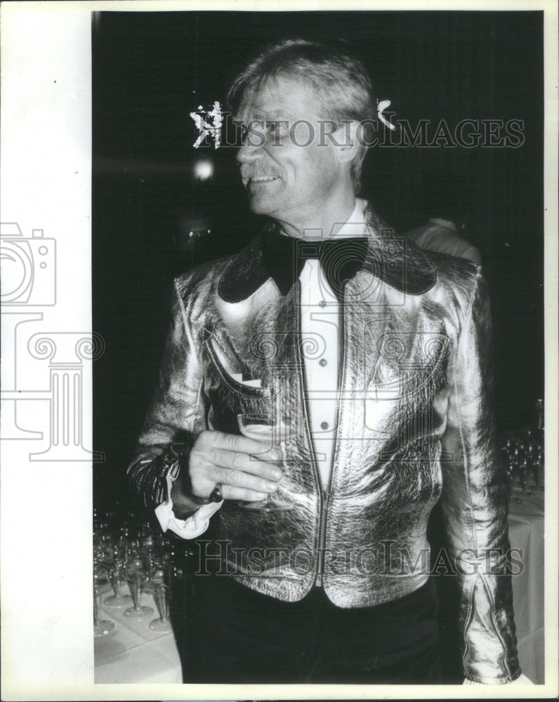 1984 Ralf Johnston sported a Silver Jacket.-Historic Images