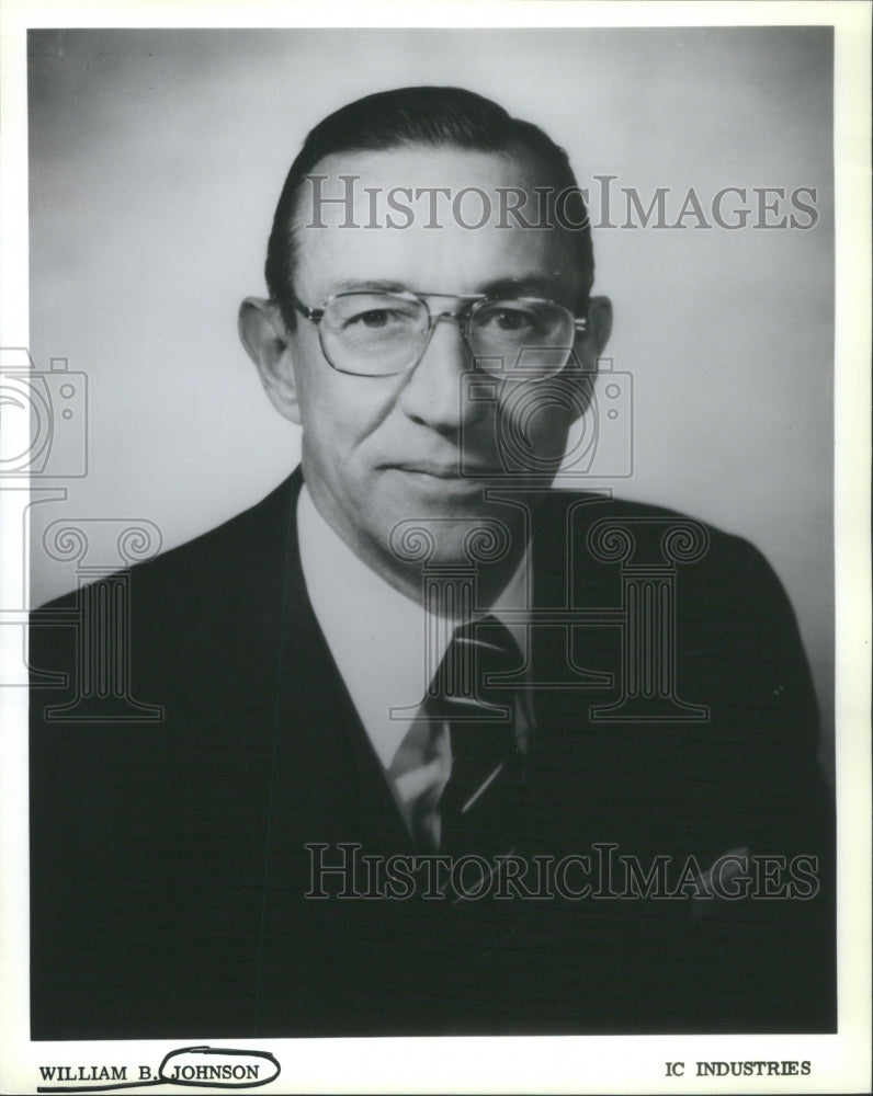 1982 Press Photo William B. Jonhson- RSA63311 - Historic Images