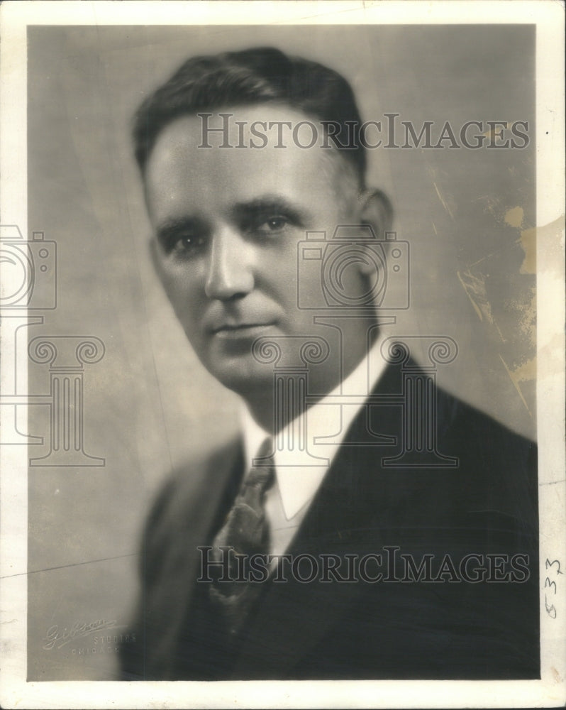 1936, William H. Jonhson Assistant Superintendent of High Schools - Historic Images