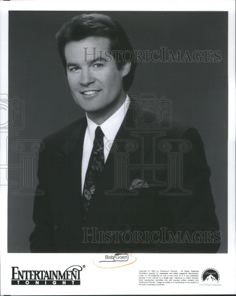 1985 Bob Goen American Game Show Television Host - Historic Images