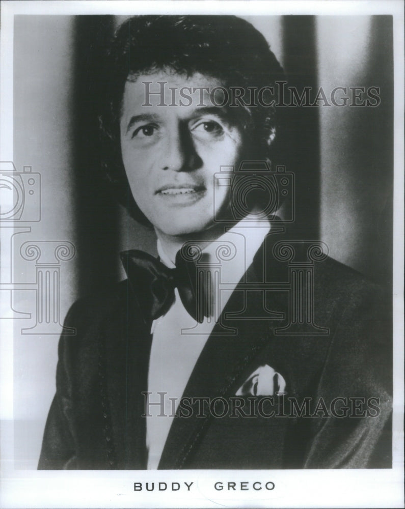 1977 Press Photo Buddy Greco American singer pianist born Armando Philadelphia - Historic Images