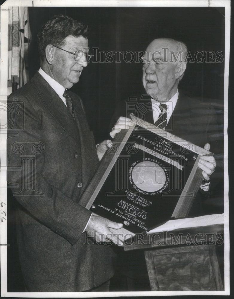 1943 Charles M. Hayes, President of the Chicago Motor Club-Historic Images