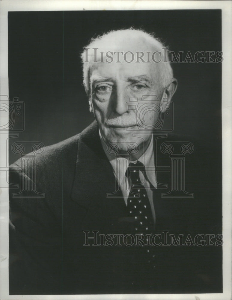 1954 Walter Hampden Gary Merrill Decision College president US Steel - Historic Images