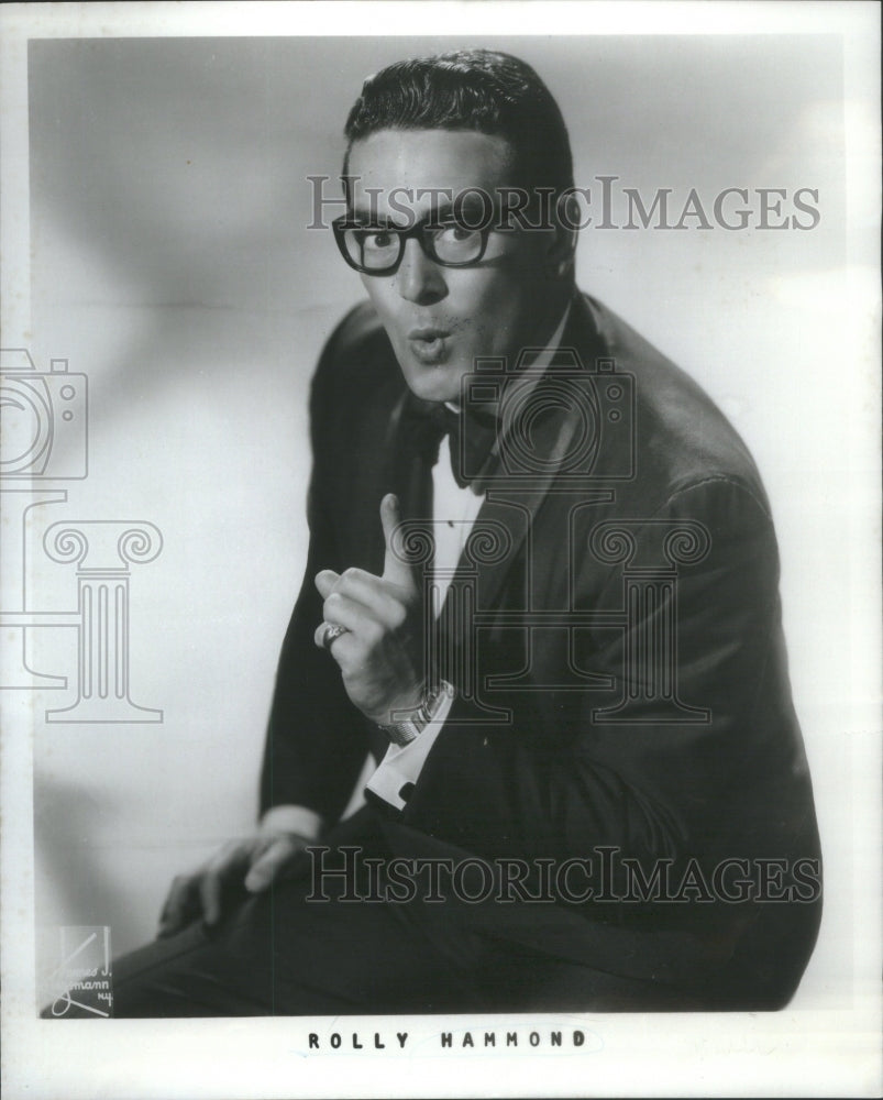 1969  Rolly Hammond, American Actor.-Historic Images