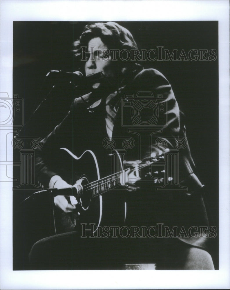 1977 Blues man John Hammond guest star Muddy Watersdown home King - Historic Images