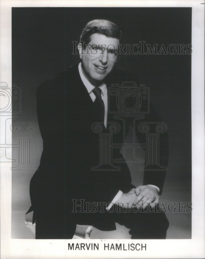 1992 Marvin Hamlisch , American Composer. - Historic Images