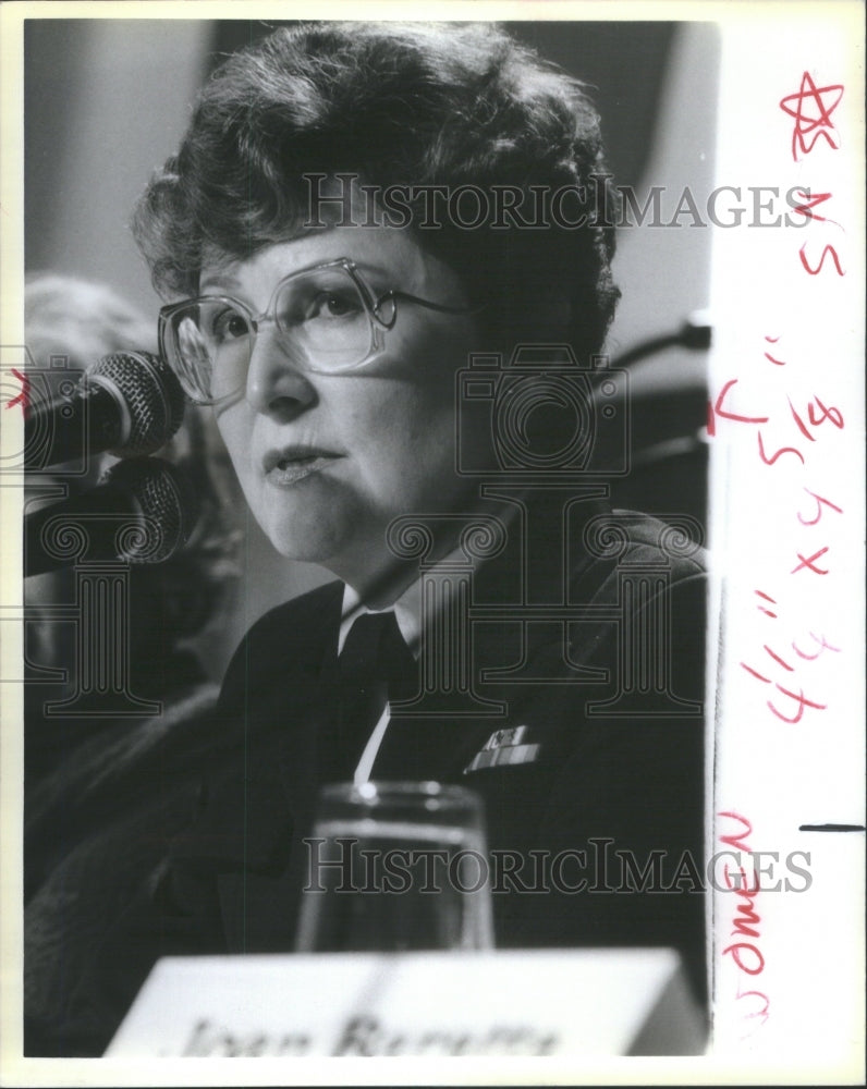 1986 Rear Adm Roberta Louise Hazard Love Infinite U S Navy Chicago - Historic Images