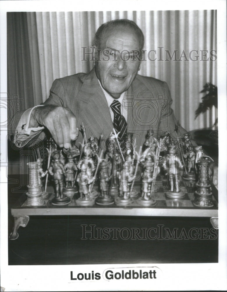 1996 Louis Goldbatt president CEO Evans ton Hospital Department - Historic Images