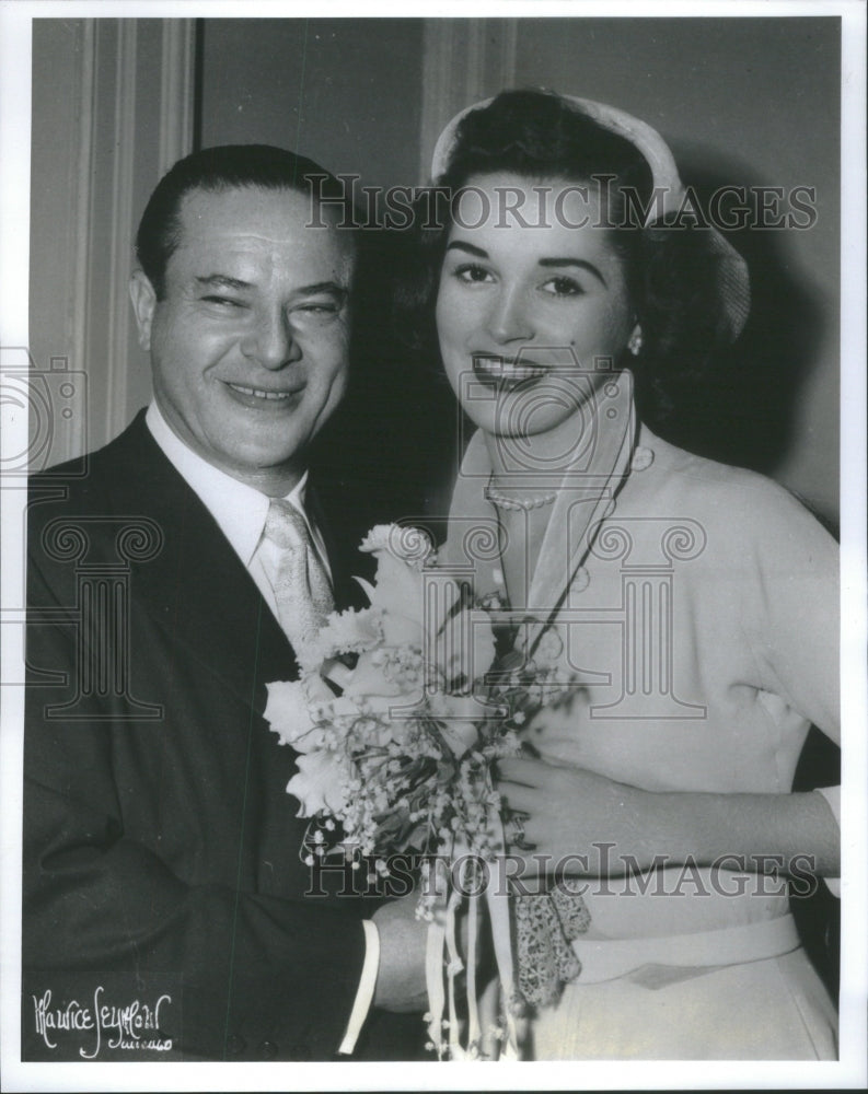 1952, Louis &amp; Bobbie Goldblatt Wedding- RSA64629 - Historic Images