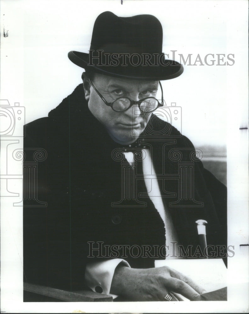 1983 Winston Churchill Wilderness Years Churchill Hardy stars - Historic Images