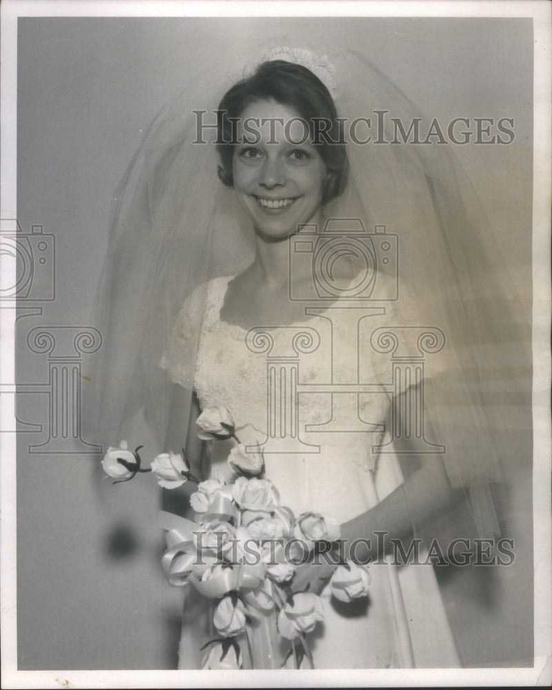 1968 Paul Church Joan Cox Mehalko Jan Alan Hartke Marriage - Historic Images