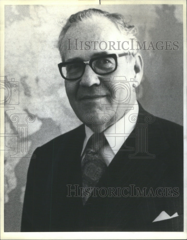 1983 Paul Hartling United Nations Diplomat - Historic Images