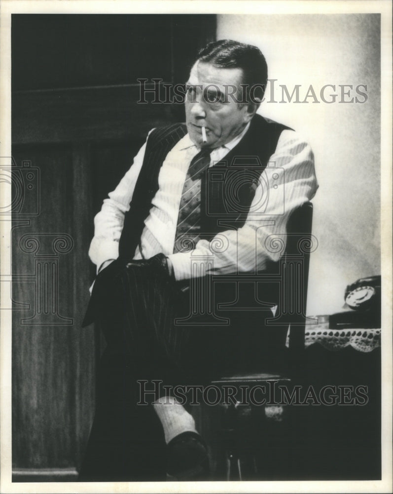 Press Photo Actor Albert Finney Ronald Harwood Another Time Play- RSA65609 - Historic Images