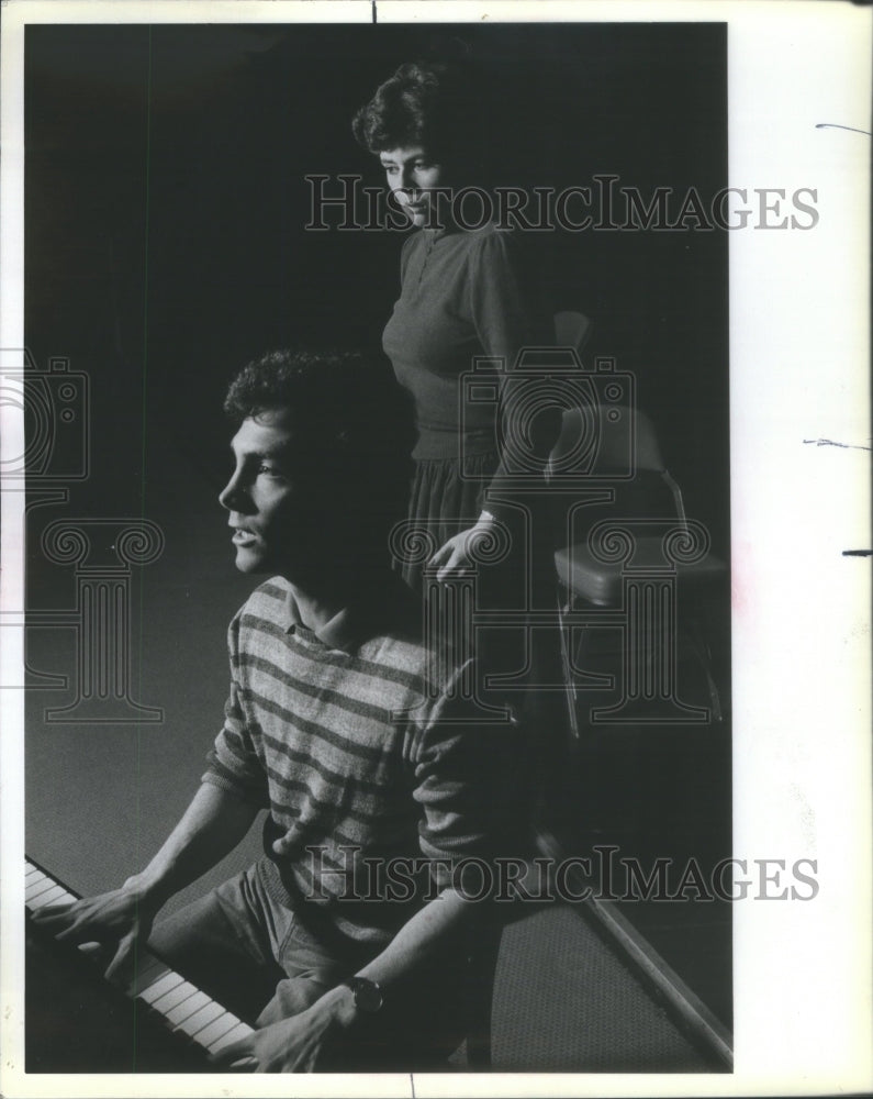 1983 Cheryl Rhoads and Doug Wood Comedy Duo - Historic Images