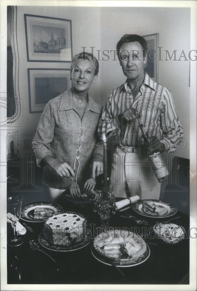 1981 Press Photo Christine DuBoulay and husband Richard dancer- RSA65975 - Historic Images