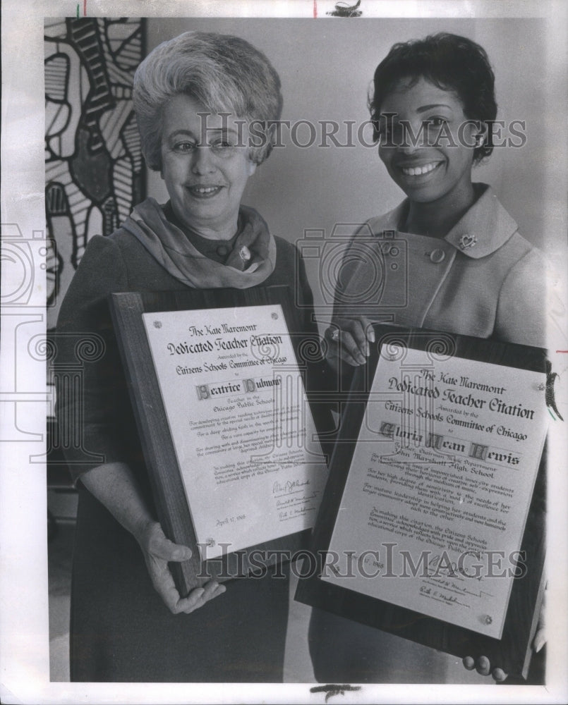 1968 Press Photo Kate Maremont Foundation Awards- RSA65985 - Historic Images