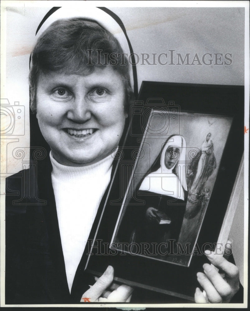 1984 Sister Anne Marie Knawa portrait Mother Mary Theresa Dudzik - Historic Images