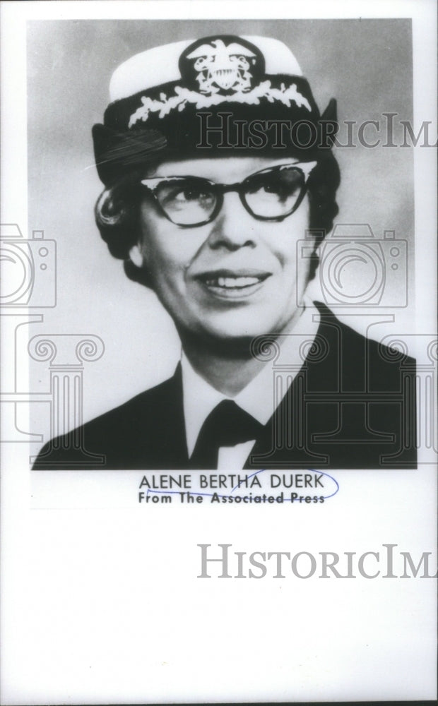 1974 United States Navy Officer Alene Bertha Duerk - Historic Images