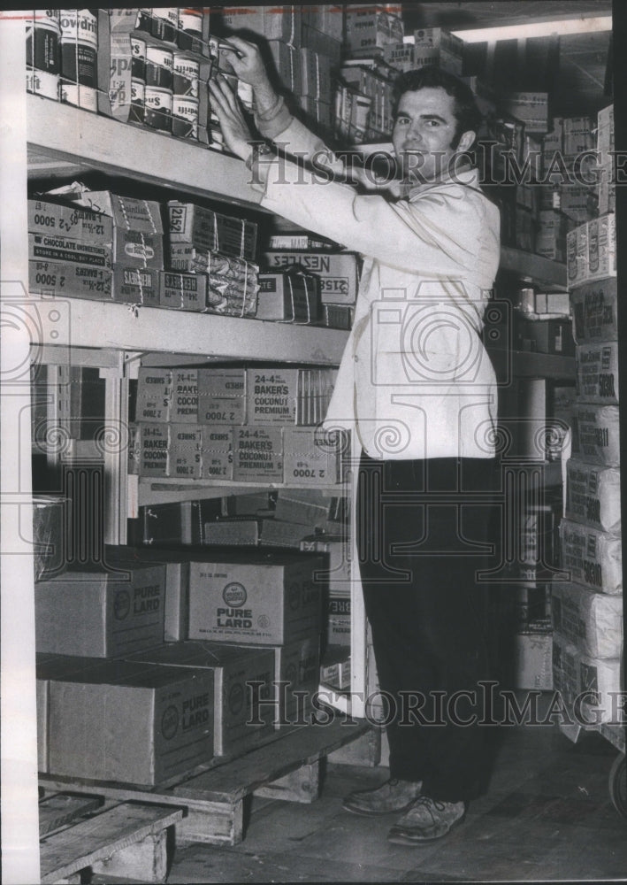 1969 Rev Cyril Flatley. A Roman Catholic Priest - Historic Images