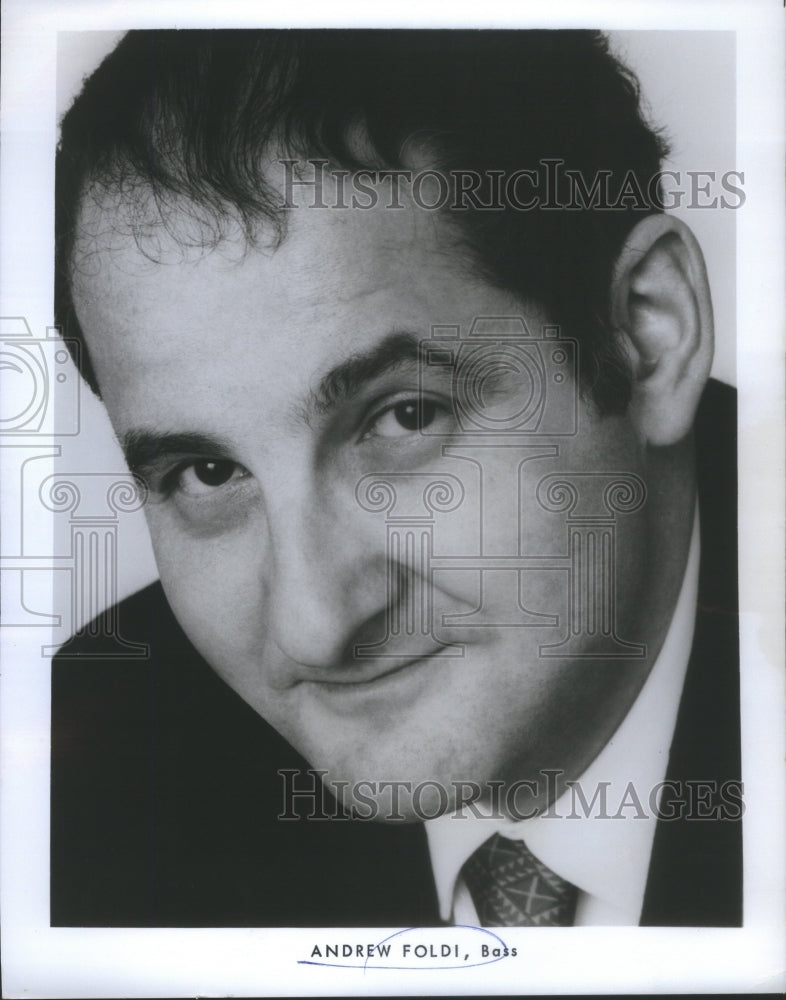 1974 Andrew Foldi, Bass - Historic Images