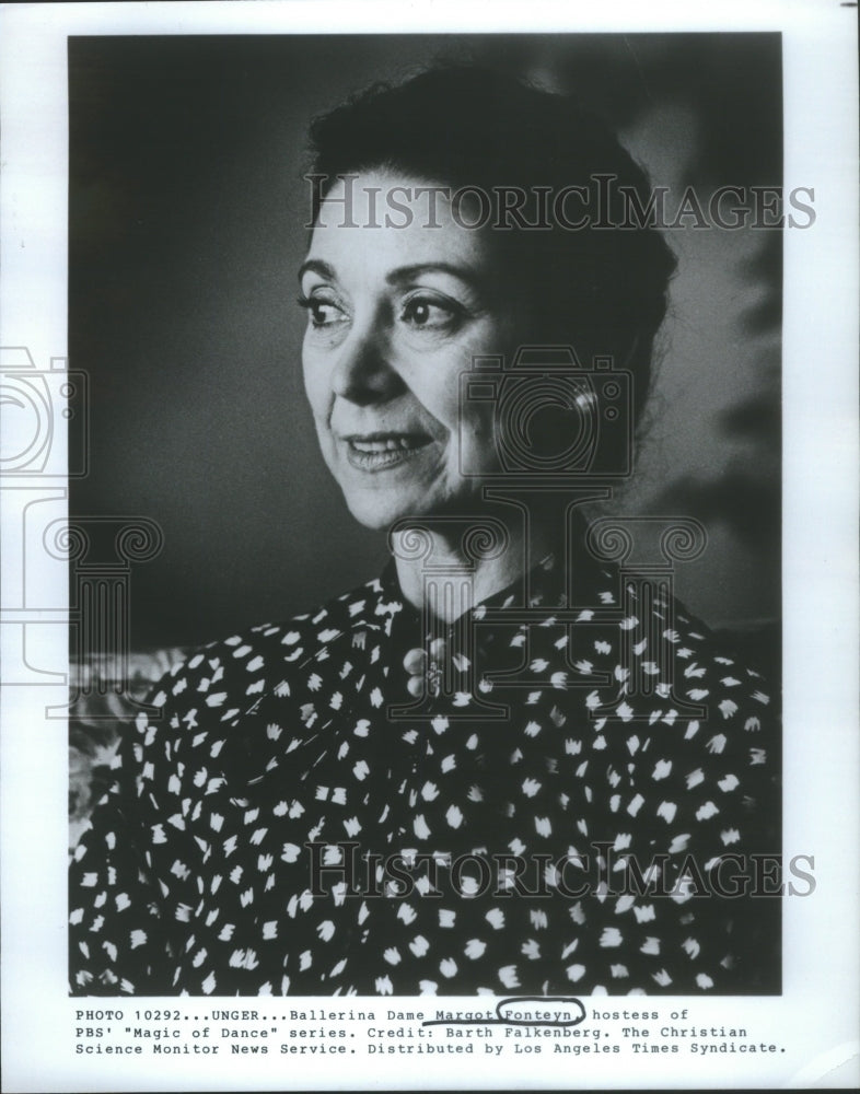 1982 Margot Fonteyn English Ballerina - Historic Images