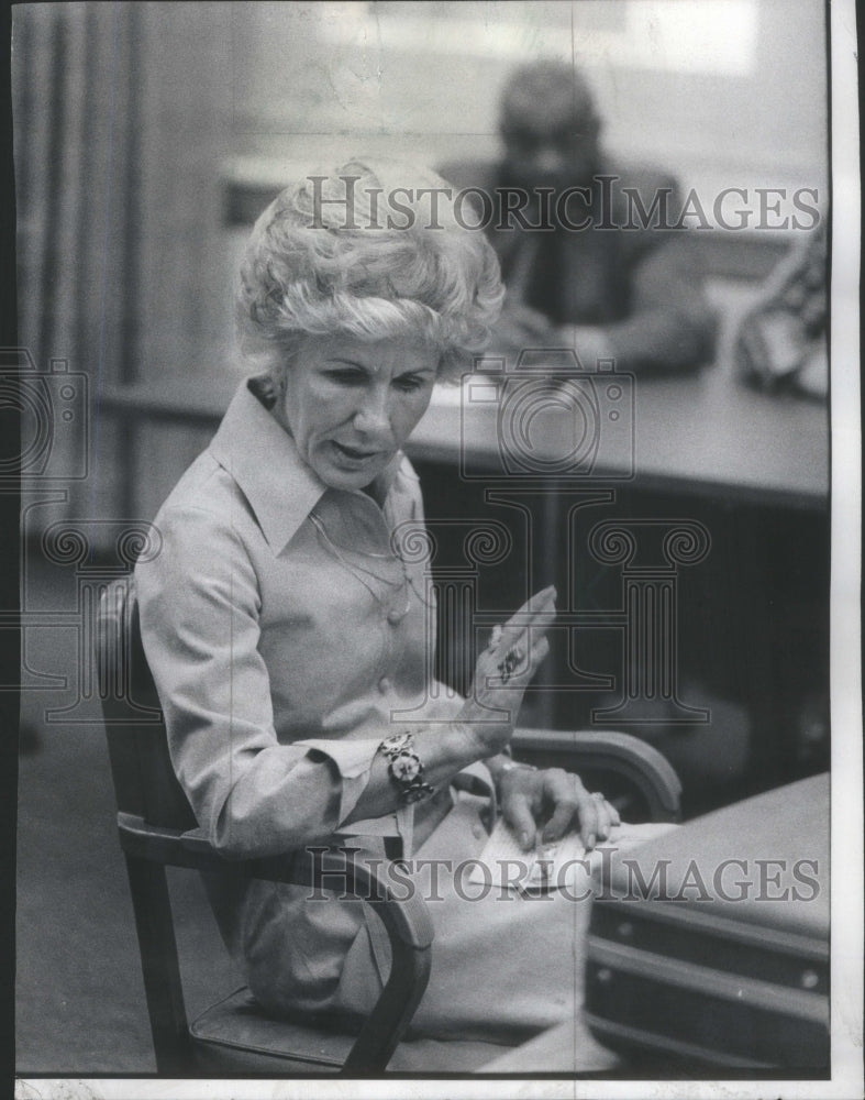 1975, Jean Foran Park District Board Appointment Hearing- RSA66457 - Historic Images