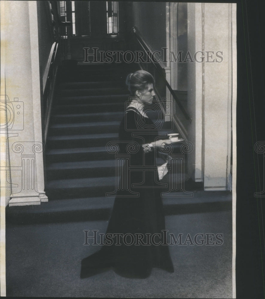 1967 Mrs. Marshall Field Models Gown - Historic Images